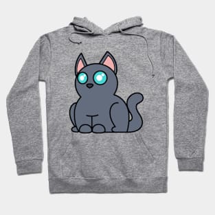 Plump Cat Russian Blue Hoodie